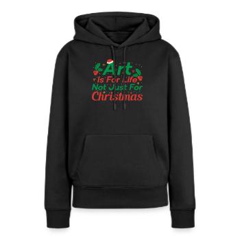 Artist Painter Graphic Art For Christmas Art Gifts - Frauen Premium Bio Hoodie - Schwarz - Vorne - Julia (174cm)