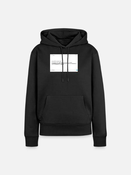 Das Wasser des Lebens - Frauen Premium Bio Hoodie - Schwarz