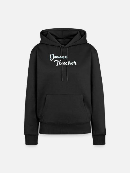 Tänzerin - Frauen Premium Bio Hoodie - Schwarz