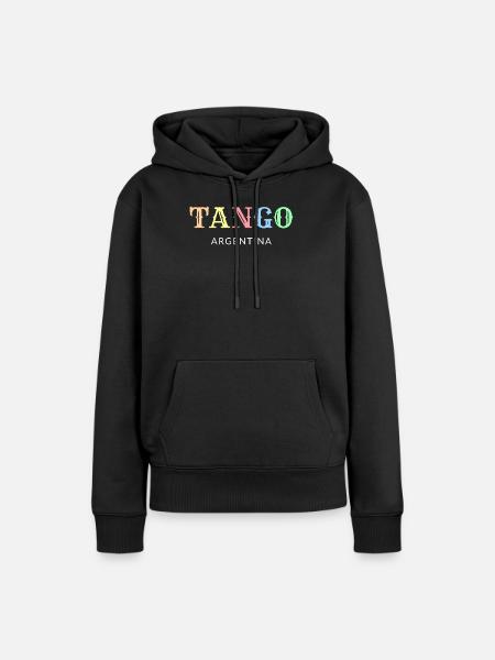 Tango Argentinien - Frauen Premium Bio Hoodie - Schwarz