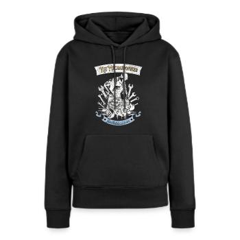 Kfz Mechatroniker Abschluss Mechatroniker Geschenk - Frauen Premium Bio Hoodie - Schwarz - Vorne - Julia (174cm)