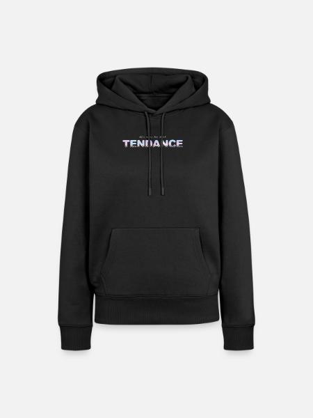 TENDENZ - Frauen Premium Bio Hoodie - Schwarz