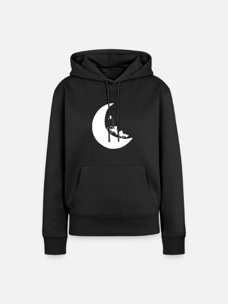 Recumbent Bike And Velomobil - Frauen Premium Bio Hoodie - Schwarz