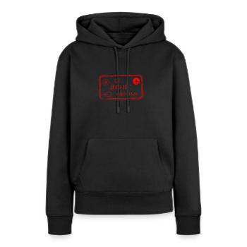Kobenhavn Denmark Danish Kobenhaven Mermaid - Frauen Premium Bio Hoodie - Schwarz - Vorne - Julia (174cm)