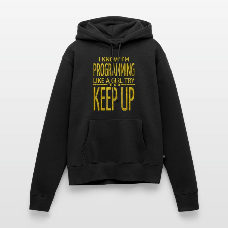 Computer Language Bday Statement Backend Developer Women’s Premium Organic Hoodie