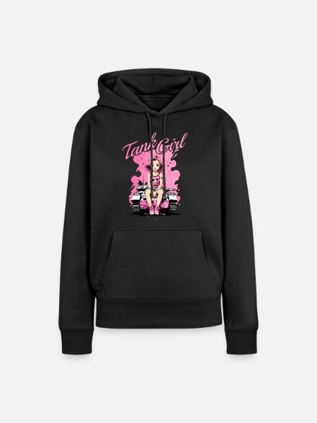 Tank Girl - Frauen Premium Bio Hoodie - Schwarz