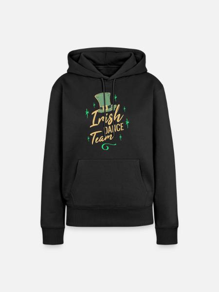 Irish Dance Team - Frauen Premium Bio Hoodie - Schwarz