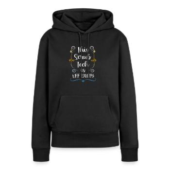 Chirurg Chirurgie CTA - Frauen Premium Bio Hoodie - Schwarz - Vorne - Julia (174cm)