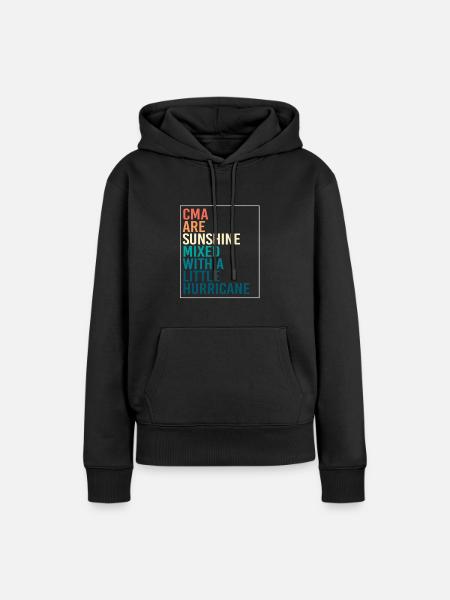 Arzthelferin MFA - Frauen Premium Bio Hoodie - Schwarz