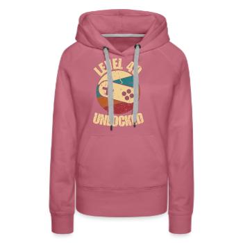 40th Birthday Level 40 Complete 40th Anniversary - Women’s Premium Organic Hoodie - mauve - Front - Isabella (175cm)