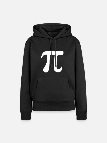 Math Pi-Symbol Pi - Frauen Premium Bio Hoodie - Schwarz