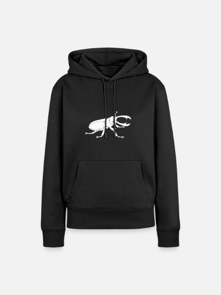 Insekt - Frauen Premium Bio Hoodie - Schwarz