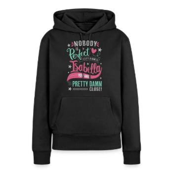 Isabella vorname Mädchen name geschenk - Frauen Premium Bio Hoodie - Schwarz - Vorne - Julia (174cm)