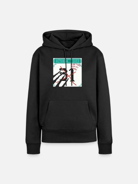31. OKTOBER - Frauen Premium Bio Hoodie - Schwarz