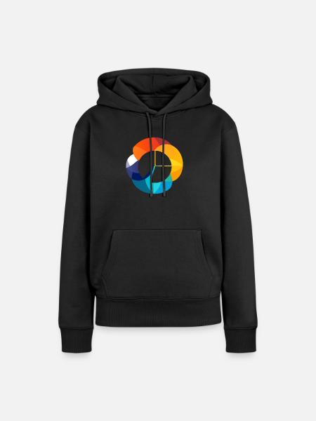 Statistik Umfrage Wissenschaft - Frauen Premium Bio Hoodie - Schwarz