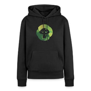 Mushrooms Sponges Poisonous - Women’s Premium Organic Hoodie - black - Front - Julia (174cm)