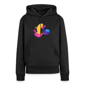 Ninja Schwert Kendo - Frauen Premium Bio Hoodie - Schwarz - Vorne - Julia (174cm)