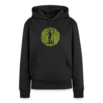 Skateboard Skater Boarder - Women’s Premium Organic Hoodie - black - Front - Julia (174cm)