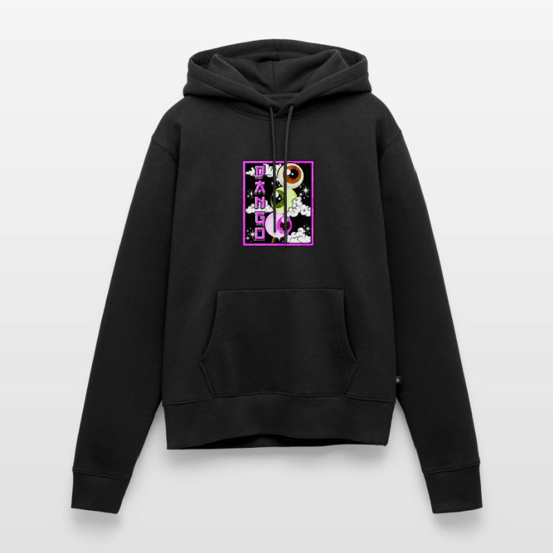 Dango - gâteau de riz dango Sweat à capuche Premium bio Femme