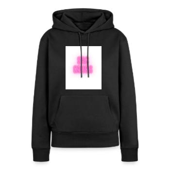 Sag Gruß - Frauen Premium Bio Hoodie - Schwarz - Vorne - Julia (174cm)