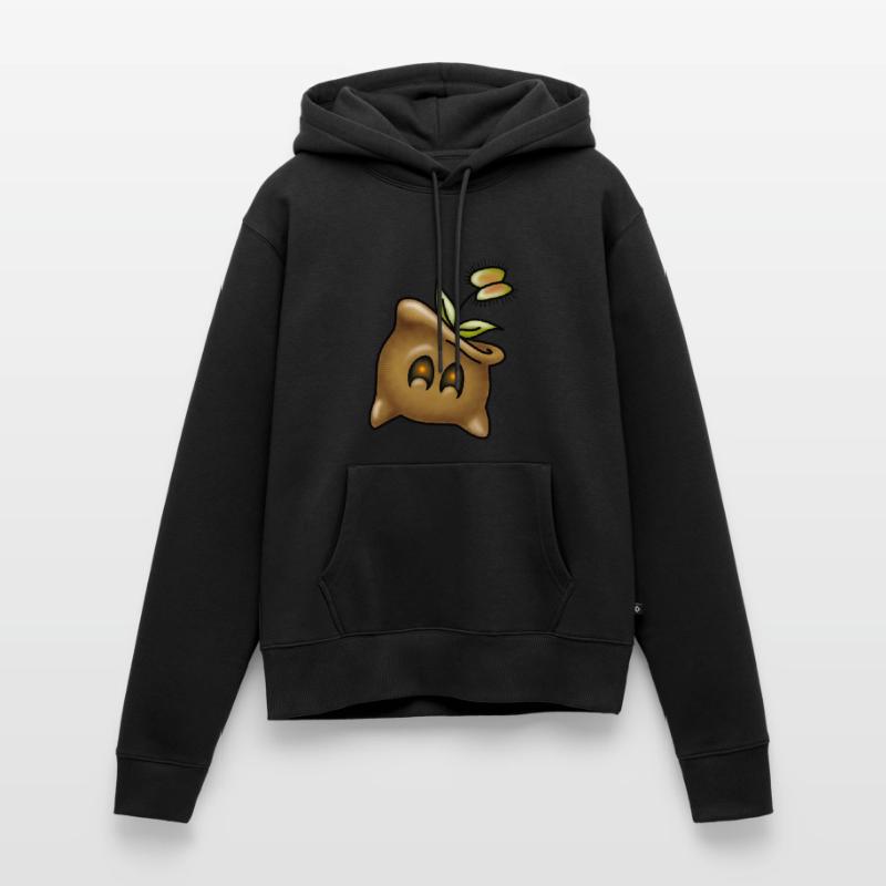 Possessed Sack with Venus Flytrap - Haunted Comic Women’s Premium Organic Hoodie