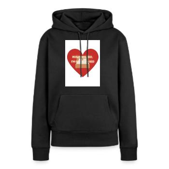 Bett Gedicht - Frauen Premium Bio Hoodie - Schwarz - Vorne - Julia (174cm)
