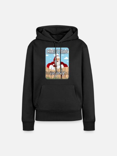 Weihnachten im Juli - Frauen Premium Bio Hoodie - Schwarz