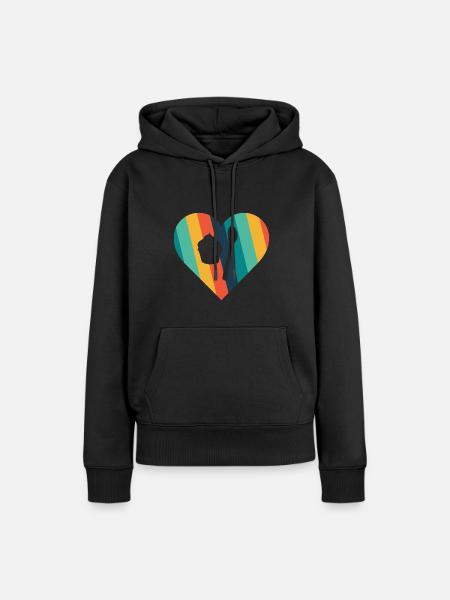 Cupcake Backen Cupcake - Frauen Premium Bio Hoodie - Schwarz