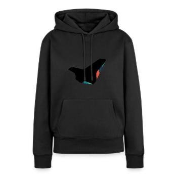 Airplane Pilot Pilot - Women’s Premium Organic Hoodie - black - Front - Julia (174cm)