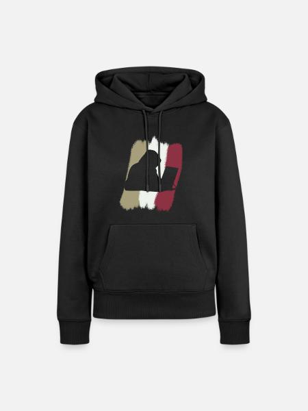 Informatik Student - Frauen Premium Bio Hoodie - Schwarz