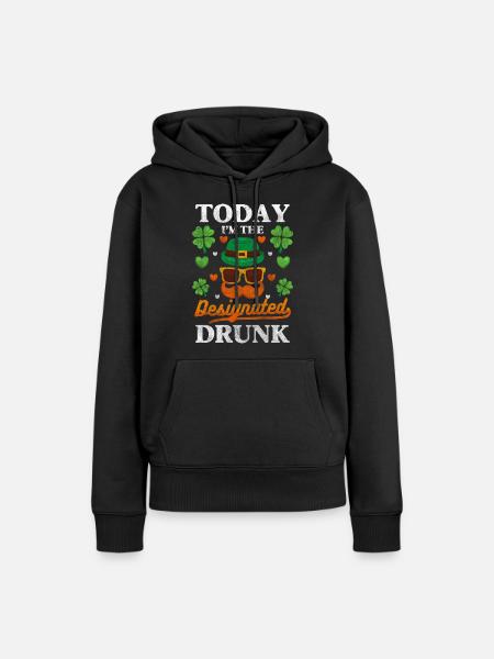 Irland Fernweh Urlauber - Frauen Premium Bio Hoodie - Schwarz