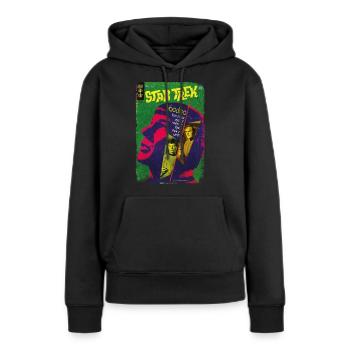 Star Trek The Original Series Voodoo Cover - Sweat à capuche Premium bio Femme - noir - Devant - Julia (174cm)