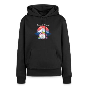 Sushi Sushi - Women’s Premium Organic Hoodie - black - Front - Julia (174cm)