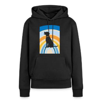 Dog Trainer Agility Dog School - Women’s Premium Organic Hoodie - black - Front - Julia (174cm)
