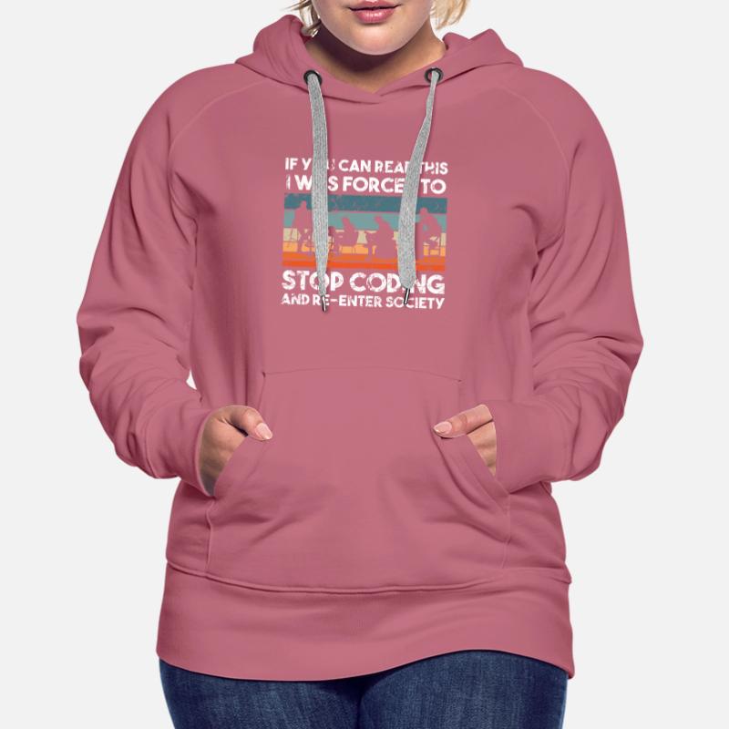 Computer scientist / programmer / programming Women’s Premium Organic Hoodie