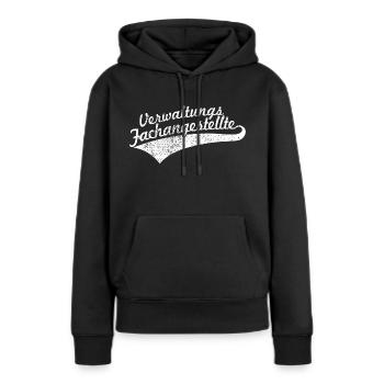 Verwaltungs Fachangestellte - Frauen Premium Bio Hoodie - Schwarz - Vorne - Julia (174cm)