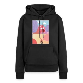 Sugar rush - Women’s Premium Organic Hoodie - black - Front - Julia (174cm)