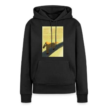 Bojack Freedom Horseman - Women’s Premium Organic Hoodie - black - Front - Julia (174cm)