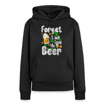 Irland Ausflug Irisch - Frauen Premium Bio Hoodie - Schwarz - Vorne - Julia (174cm)