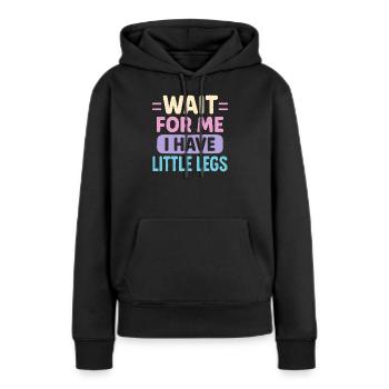 Cute Saying Humor Meme Funny Gift Idea - Women’s Premium Organic Hoodie - black - Front - Julia (174cm)