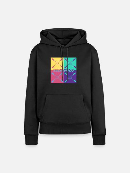 Kanupolo - stylisch und sportlich - Frauen Premium Bio Hoodie - Schwarz