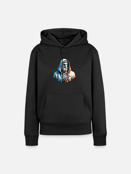 Willhelm Tell - Frauen Premium Bio Hoodie - Schwarz