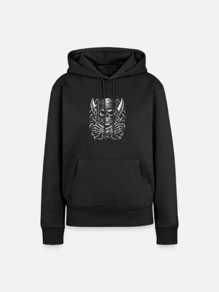 Das Ableben der Seefahrer - Frauen Premium Bio Hoodie - Schwarz