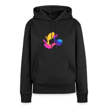 Guitar Bassist - Women’s Premium Organic Hoodie - black - Front - Julia (174cm)