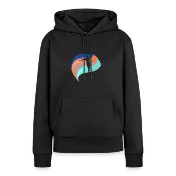 Dance Sport Dance Monster Dance Couple - Women’s Premium Organic Hoodie - black - Front - Julia (174cm)