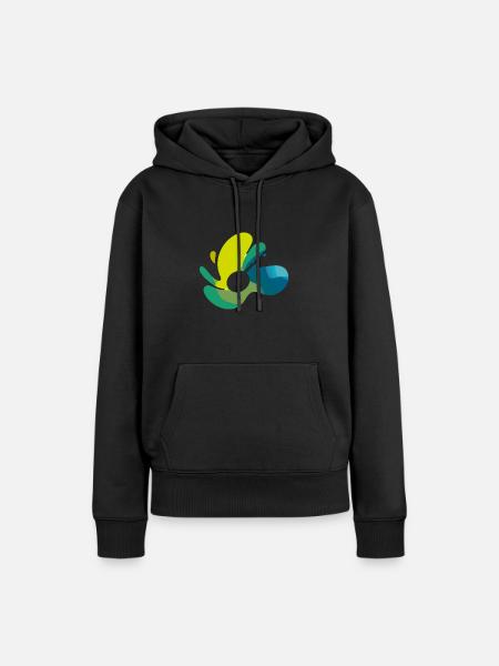 Banjo Instrument - Frauen Premium Bio Hoodie - Schwarz