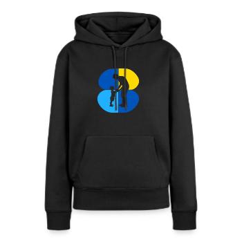 Babysitter Childcare - Women’s Premium Organic Hoodie - black - Front - Julia (174cm)