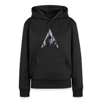 Arzt Gesundheit - Frauen Premium Bio Hoodie - Schwarz - Vorne - Julia (174cm)