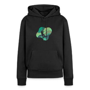 Wakeboarder Wakeboard Wakeboarding - Women’s Premium Organic Hoodie - black - Front - Julia (174cm)