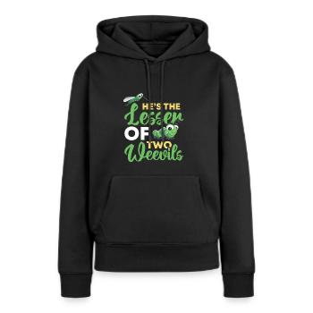 Insekten - Frauen Premium Bio Hoodie - Schwarz - Vorne - Julia (174cm)